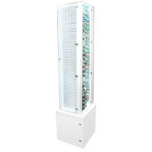 Custom Display Floor Turntable LED Display Stand