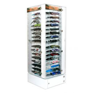 Floor Turntable Turning Rotating Knife LED Empty